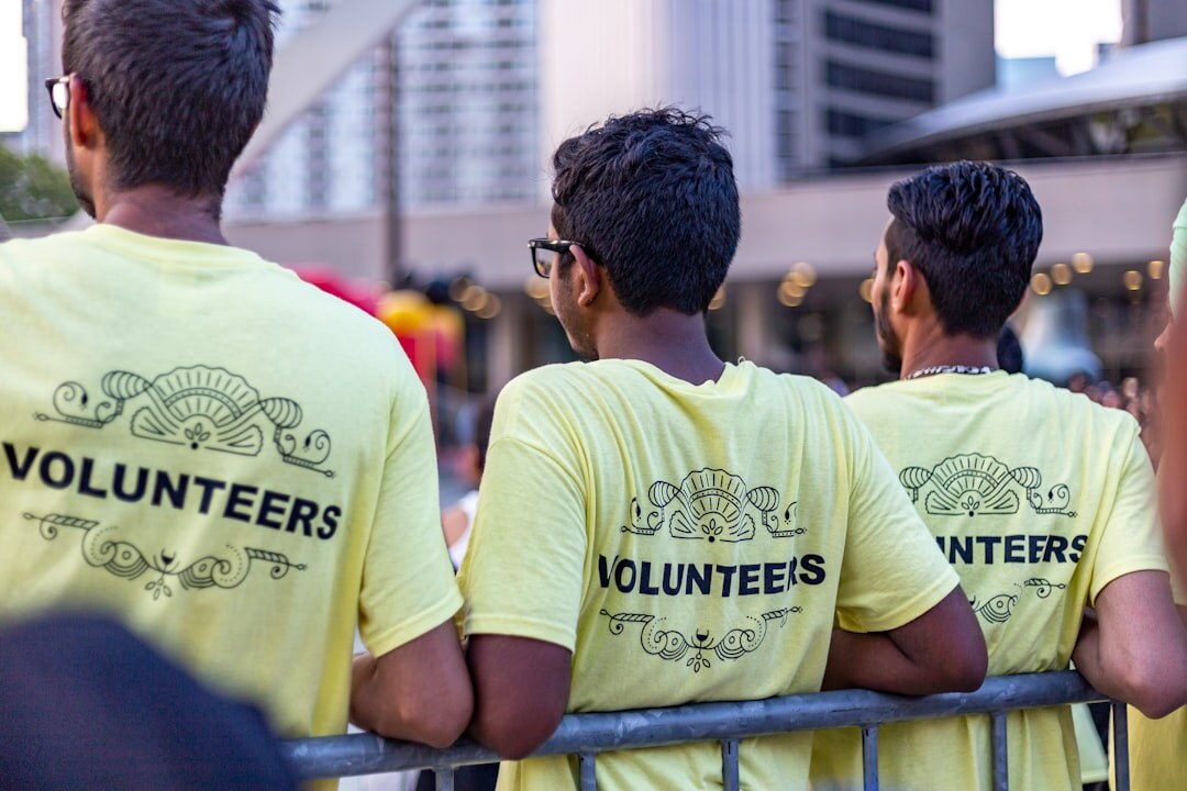 Team of friendly staff and volunteers supporting a seniors association