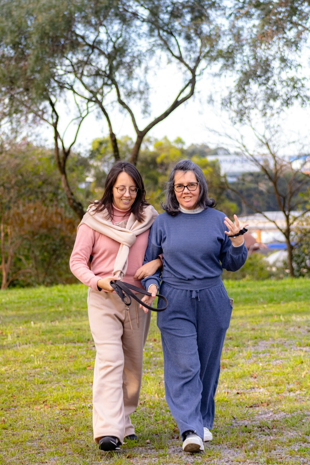 group of seniors enjoying outdoor activity